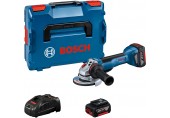 BOSCH GWS 18V-10 P Akku Winkelschleifer, 2x 5,0Ah, L-BOXX 06019J4101