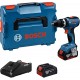 BOSCH GSB 18V-65 PROFESSIONAL Akku-Schlagbohrschauber, 2 x GBA 18V 5.0Ah 06019N3303