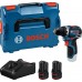 BOSCH GSR 12V-32 PROFESSIONAL Akku-Bohrschrauber, 2× 3,0 Ah, L-BOXX 06019N7007