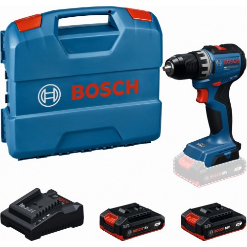 BOSCH GSR18V-52 PROFFESIONAL Akku-Bohrschrauber, 2x 2,0Ah, L-Case 06019S0025 BOSCH GSR18V-52 PROFFESIONAL Akku-Bohrschrauber, 2x 2,0Ah, L-Case 06019S0025