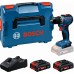 BOSCH GSR18V-52 PROFESSIONAL Akku-Bohrschrauber, 2× EXBA18V-40, L-BOXX 06019S002C