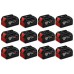 BOSCH PROFESSIONAL GBA 18 V Set mit 12 Akkus 4,0 Ah 0602494004