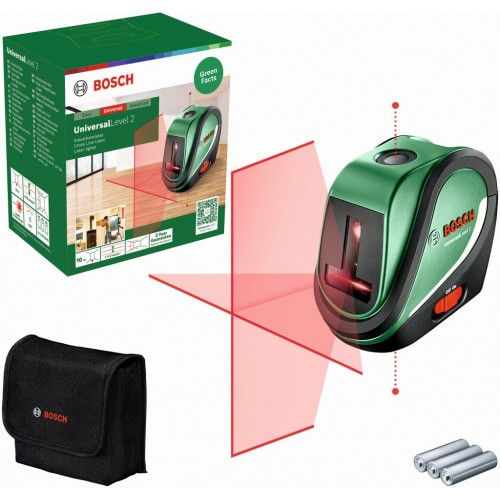 BOSCH UniversalLevel 2 Kreuzlinien-Laser 0603663802