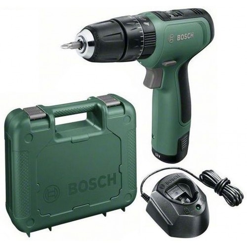 BOSCH EasyDrill 1200 Akku-Bohrschrauber (1x1,5Ah) + GAL 1210 CV 06039D3001