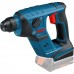 BOSCH Akku-Bohrhammer GBH 18V-LI Compact mit SDS plus Solo 0611905300