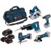 BOSCH Professional Maschinen Set 5Tool kit 18V 0615990K6N