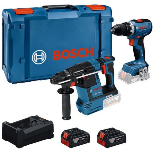 BOSCH PROFESSIONAL Universal-Set 18V GSR+GBH+2x5,0Ah+GAL 0615A500E4 BOSCH PROFESSIONAL Universal-Set 18V GSR+GBH+2x5,0Ah+GAL 0615A500E4