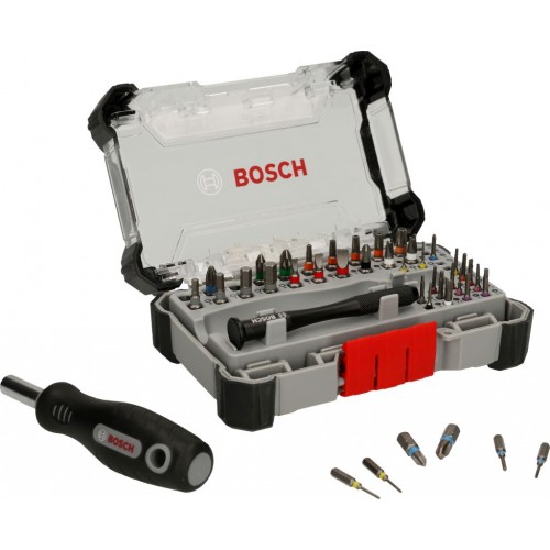 BOSCH Schraubendreher-Set mit Präzisions- und Standardbits, 42tlg. 2607002836