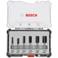 BOSCH 6-Teiliges Nutfräser-Set 2607017466