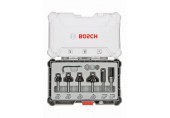 BOSCH 6-teiliges Rand- und Kantenfräser-Set, 8-mm-Schaft 2607017469