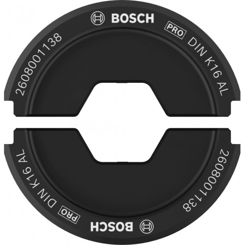 BOSCH PRO Presseinsatz, K16 AL, 50 mm2, Aluminium 2608001138