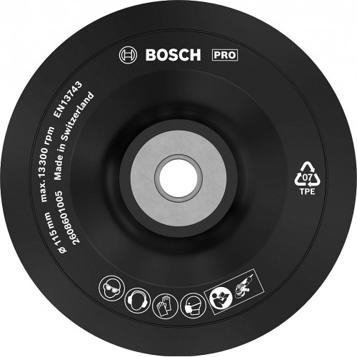 BOSCH PRO Stützteller weich, 115 mm, M14 2608601005
