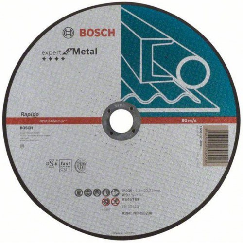 BOSCH Expert for Metal - Rapido Trennscheiben 230 x 1,9mm 2608603400