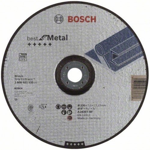 BOSCH Best for Metal Schruppscheiben 230 x 22,23mm 2608603535