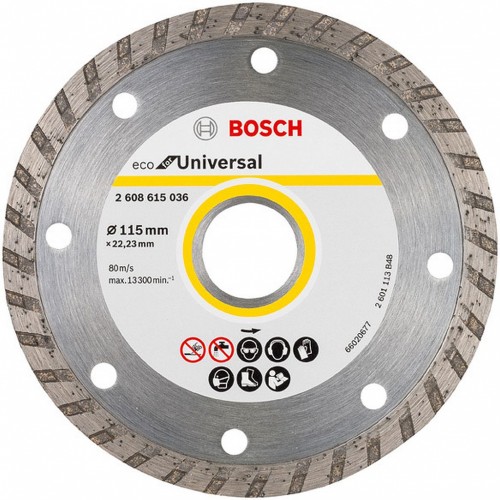 BOSCH Diamantscheibe TURBO ECO 115 x 22, 23 mm, 2608615036