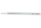 BOSCH PRO Multi Material thick and thin T345XF Stichsägeblatt, 132 mm, 3-tlg. 2608634993