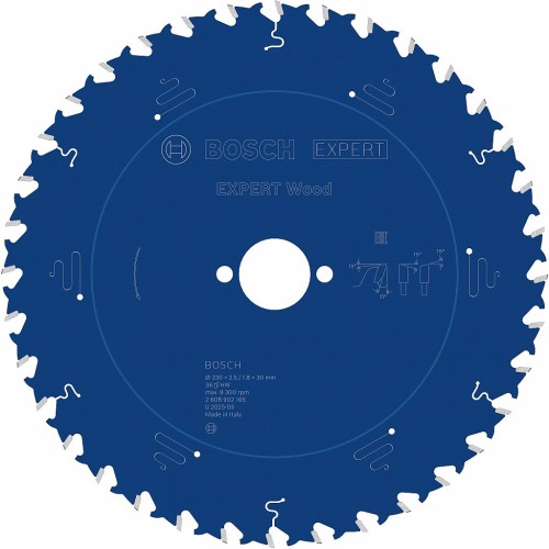 Bosch Kreissägeblatt Expert for Wood, 230 × 2,5/1,8 × 30 mm, T36 2608902165