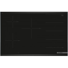 Bosch Serie 8 Induktionskochfeld 80 cm Schwarz, Mit Rahmen aufliegend PXV875DC1E