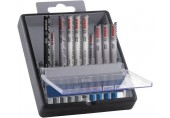BOSCH PRO Wood and Metal Stichsägeblatt Set, T 144 DP, T 121 BFC, 100 mm, 10-tlg.