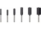 BOSCH Fräser-Set, 6-teiliges Nutfräser-Set, 1/4"-Schaft 2607017467