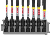 BOSCH PRO Torx Impact Bit Set, T15; T20(x2); T25(x2); T30(x2); T40, 55 mm, 8-tlg.
