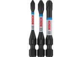 BOSCH PRO PH Impact Bit, PH1 x 55, PH2 x 55, PH3 x 55 mm, 3-tlg. 2608522491