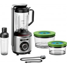 Bosch Vakuum-Mixer VitaPower 1000 W Silber MMBV625M