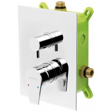 FERRO NOBLESS VISION X Unterputzarmatur mit 2 Ausgängen, Chrom BOX42051R,0