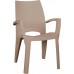 ALLIBERT SPRING Gartenstuhl, 59 x 67 x 88 cm, cappuccino 17186172