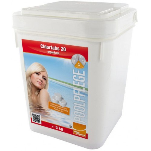STEINBACH Chlortabs 56 % organisch 20 g, 5 kg, Aquacorrect 070125
