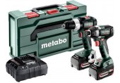 Metabo Combo Set 2.8.8 18V ( SSD 18 LT 200 BL+SB 18 LT BL+18 V/2x5,2 Ah) metaBOX 685200000