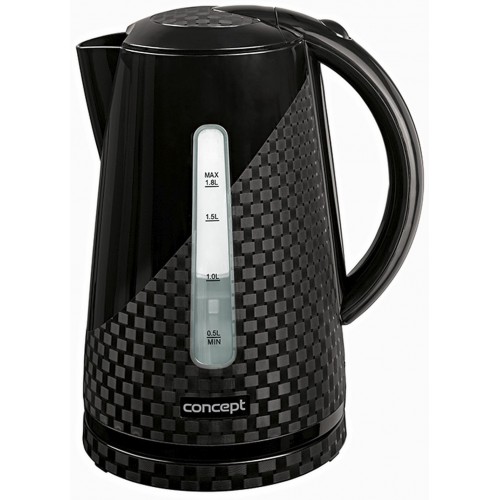 CONCEPT RK-2321 Wasserkocher 1,8 l Black 3D rk2321