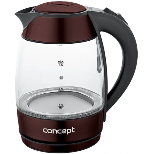 CONCEPT RK-4051 Wasserkocher, 1,8 LITER, CHOCOLATE rk4051
