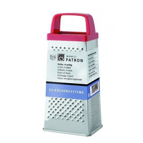 CS KOCHSYSTEME Reibe Patron, 4-seitig Edelstahl 009953