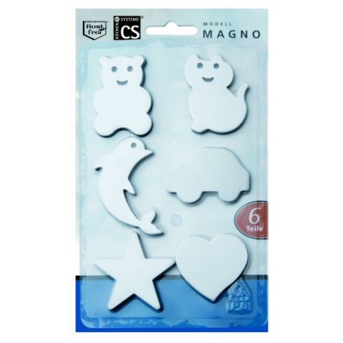 CS KOCHSYSTEME Dekormagneten Set 6 tlg., 009960