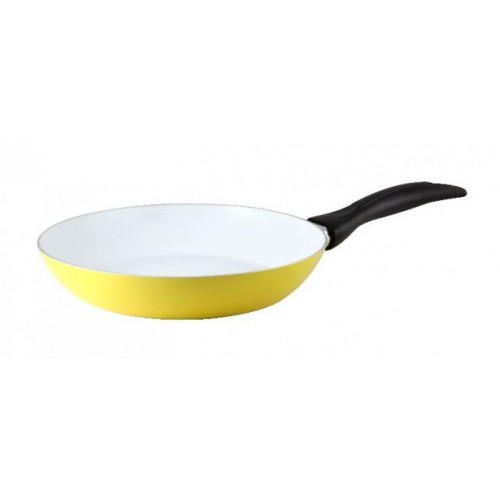 CS KOCHSYSTEME Keramik Pfanne MAX CERA 24 cm, 032869 gelb