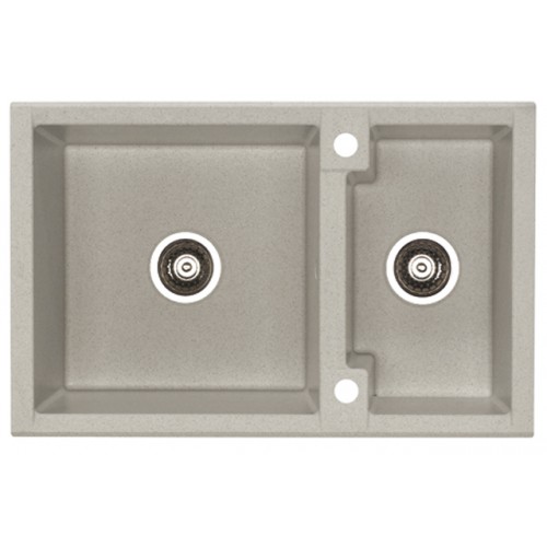 ALVEUS Algranitspüle CUBO 50 beige 1067422