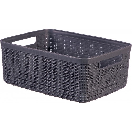 CURVER JUTE S 5L Körbchen 27 x 20 x 11 cm, braun 01904-J28 CURVER JUTE S 5L Körbchen 27 x 20 x 11 cm, braun 01904-J28