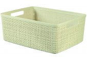 CURVER JUTE M 12L Körbchen 36 x 28 x 15 cm, beige 01905-885