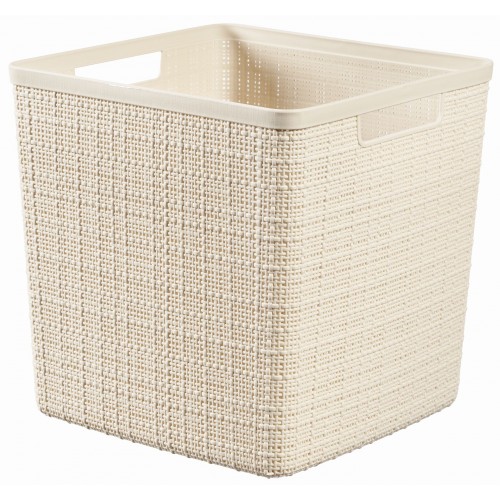 CURVER JUTE 17L Körbchen 28 x 28 x 27 cm, beige 01906-885