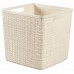 CURVER JUTE 17L Körbchen 28 x 28 x 27 cm, beige 01906-885