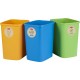 CURVER ECO Friendly 3x25L Mülltrennungssystem (blau, grün, gelb) 02174-999