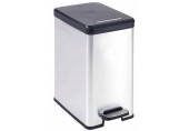 CURVER SLIM BIN 25L Treteimer 25 x 39,3 x 45,4 cm silber metallic 02339-582