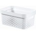 CURVER INFINITY 11L Aufbewahrungsbox 36 x 27 x 14 cm, weiß 04750-040