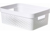 CURVER INFINITY 4,5L Aufbewahrungsbox 26 x 18 x 12 cm, weiß 04747-040