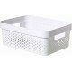 CURVER INFINITY 4,5L Aufbewahrungsbox 26 x 18 x 12 cm, weiß 04747-040