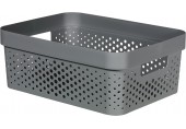 CURVER INFINITY 4,5L Aufbewahrungsbox 26 x 18 x 12 cm, dunkelgrau 04747-G43