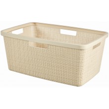 CURVER JUTE 46L Wäschekorb 59 x 39 x 26 cm, beige 08091-885