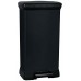 CURVER DECO BIN 50L Rechteckiger Treteimer 39 x 29 x 73 cm schwarz 02162-929