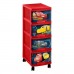 CURVER CARS Schubladenturm mit 4 Schublladen á10 Liter
